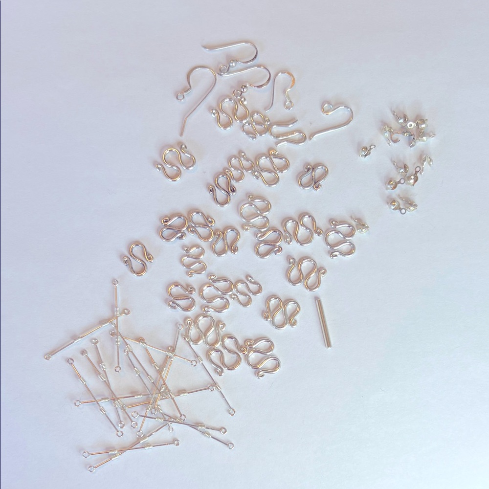 Sterling Silver Jewelry Making Findings